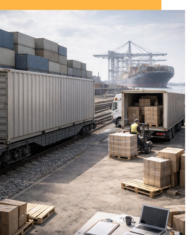 Мультимодальные перевозки грузов по миру от 46220 руб