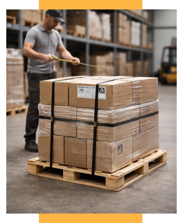 Упаковка и паллетирование грузов от 3595 р. | СетСервис-Хлм