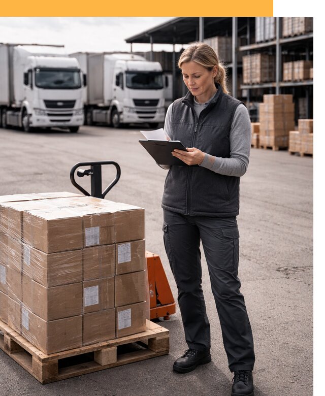 Доставка грузов из Европы к дверям клиента от 12325 руб