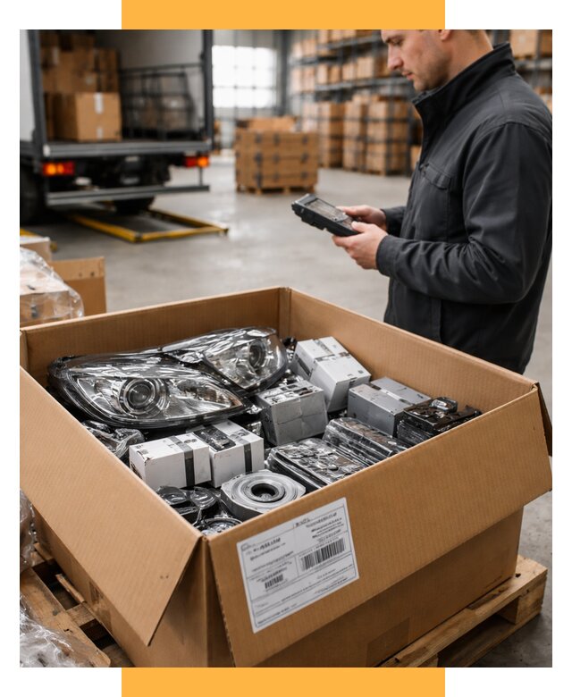 Доставка автозапчастей из Европы под ключ от 12839 р. | СетСервис-Хлм