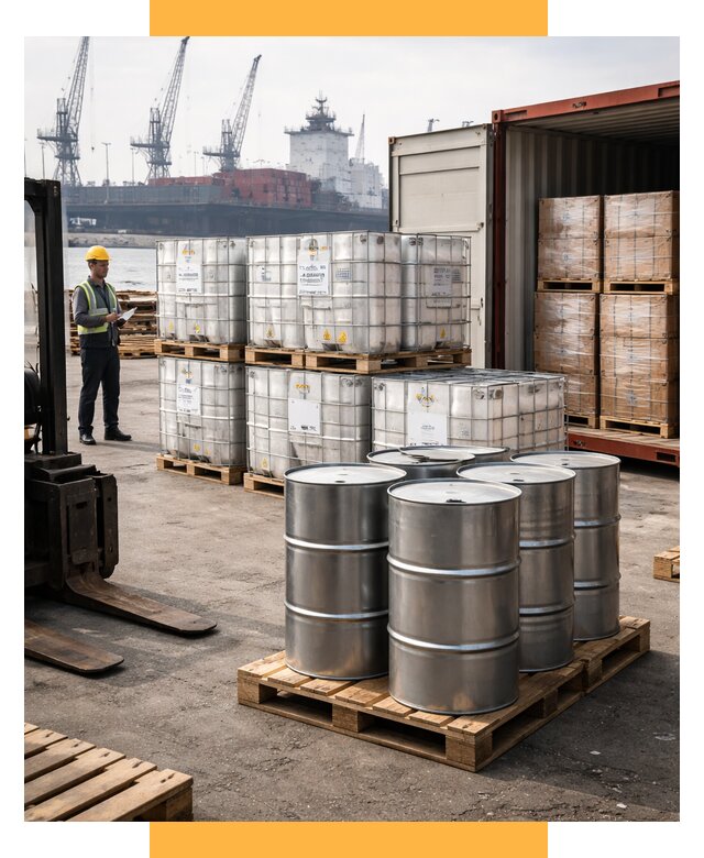 Доставка химического сырья из Индии от 256775 р. | СетСервис-Хлм