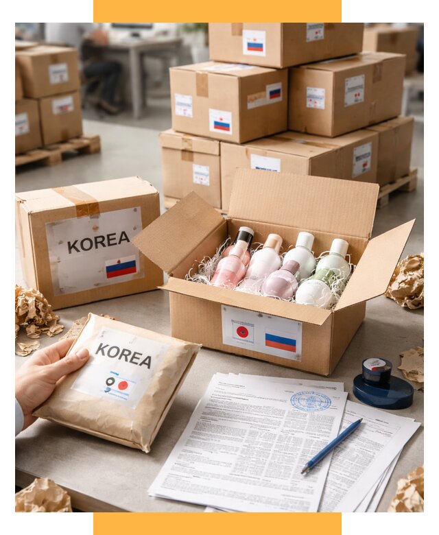 Доставка косметики из Кореи от 8730 р. под ключ | СетСервис-Хлм