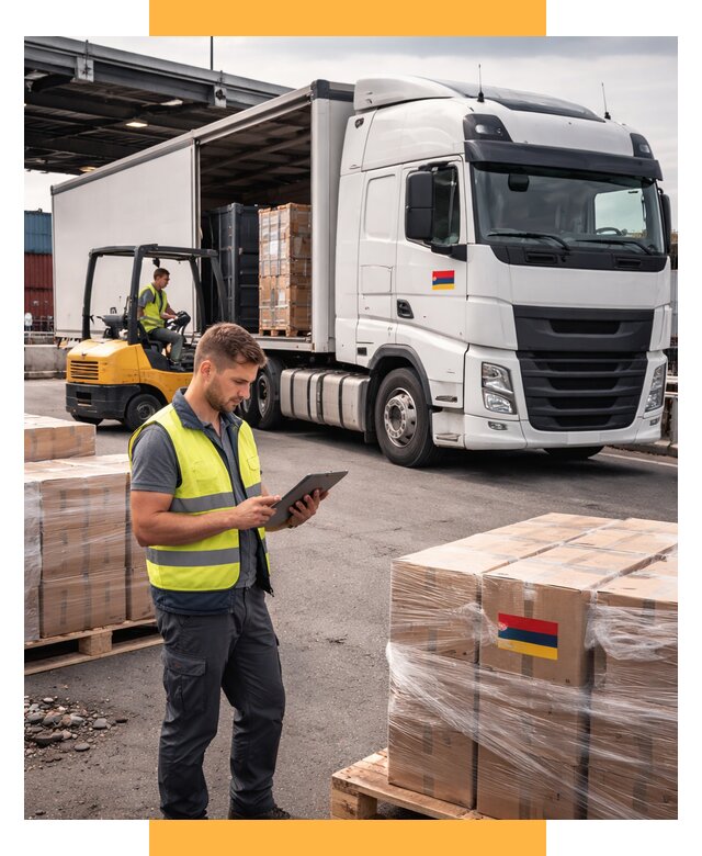 Автоперевозки из Армении от 97575 р. — услуги СетСервис-Хлм