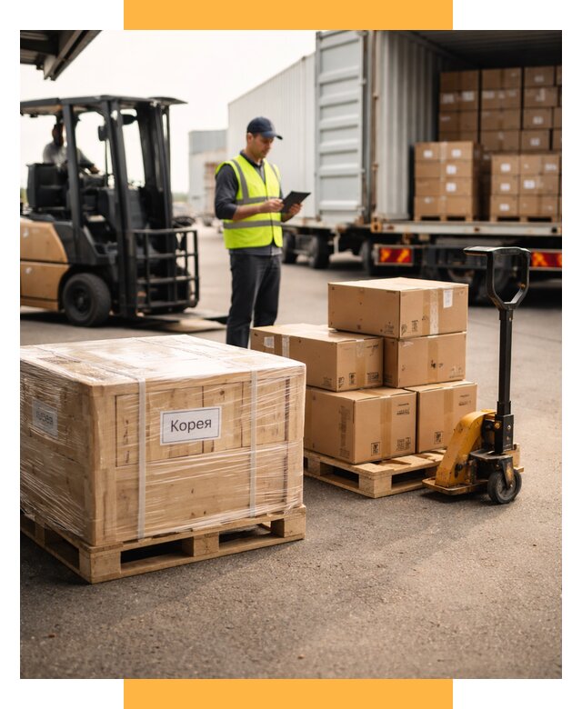 Доставка грузов в Корею из России от 35949 р. | СетСервис-Хлм