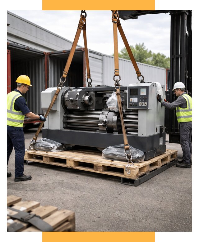 Перевозка станков и таможня от 61626 р. | СетСервис-Хлм логистика