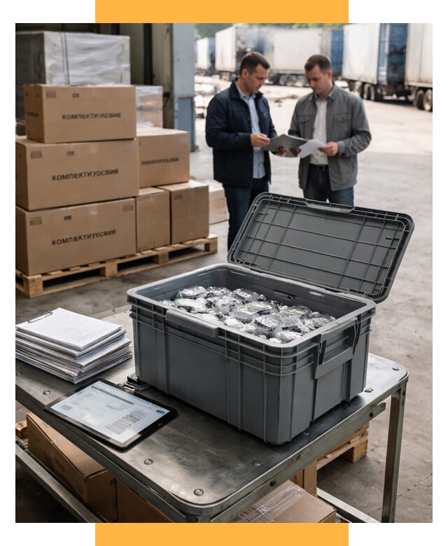 Перевозка комплектующих из Китая от 6676 р. | СетСервис-Хлм