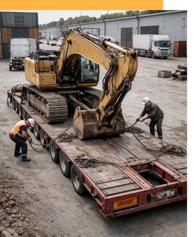 Перевозка спецтехники по России и миру от 46220 руб