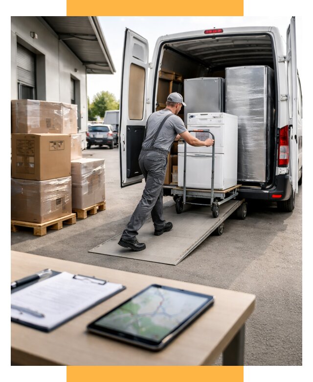 Перевозка бытовой техники от 6676 р. - логистика СетСервис-Хлм