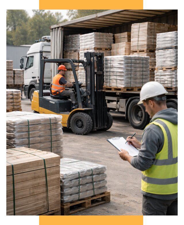 Перевозка строительных материалов от 5649 р. | СетСервис-Хлм