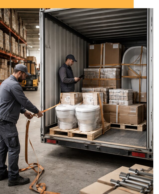 Перевозка сантехнического оборудования по России и миру от 1849