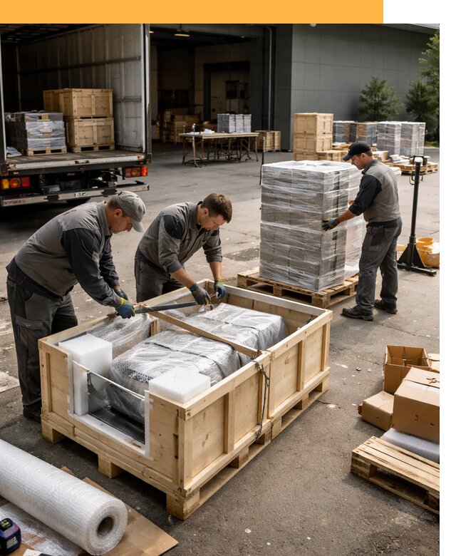 Перевозка выставочных грузов по миру от 25678 руб за м2 с таможней