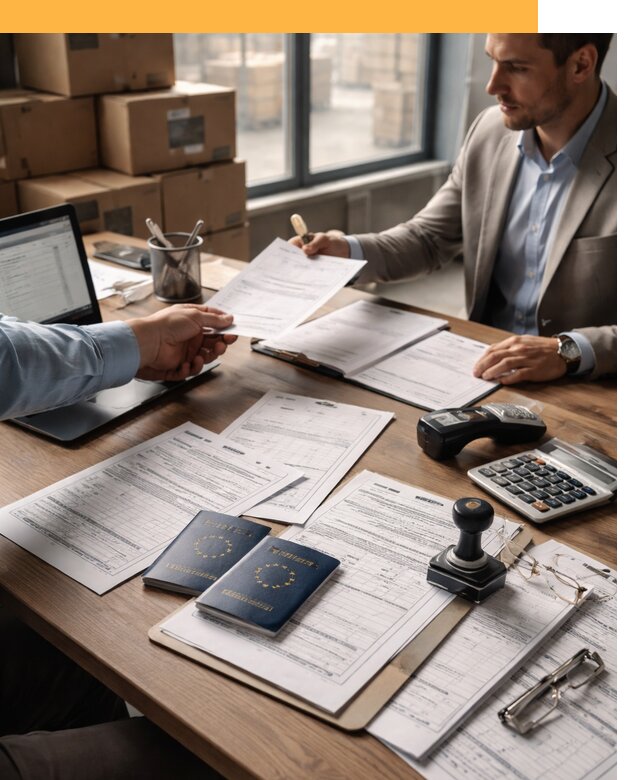 Таможенное оформление грузов из Европы от 8730 руб