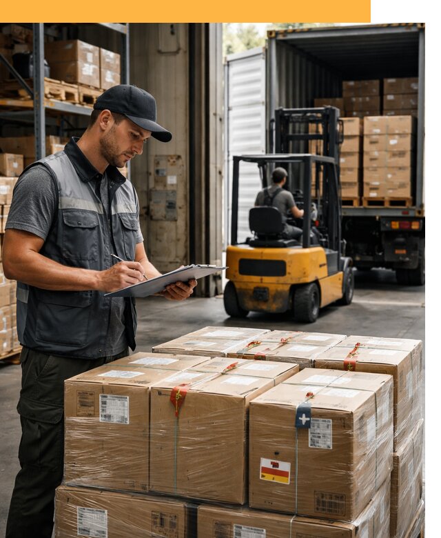 Реэкспорт товаров с таможенным оформлением и доставкой от 12325