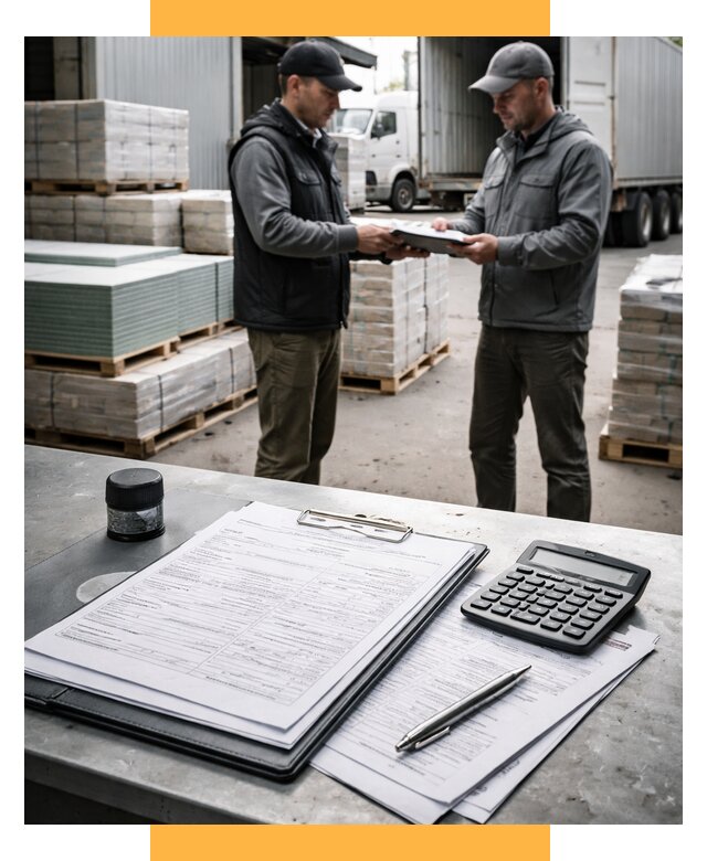 Таможенное оформление стройматериалов от 8730 р. | СетСервис-Хлм