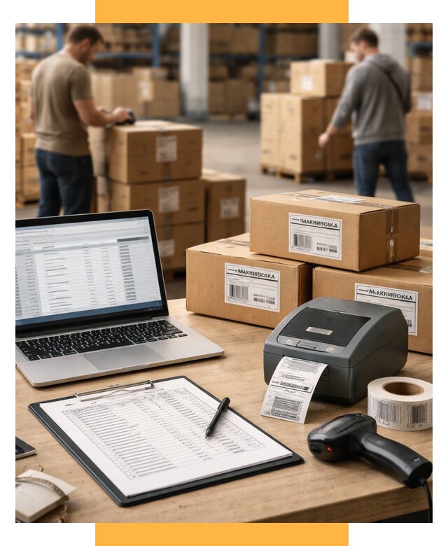 Маркировка импортных товаров от 4622 р. под ключ, СетСервис-Хлм