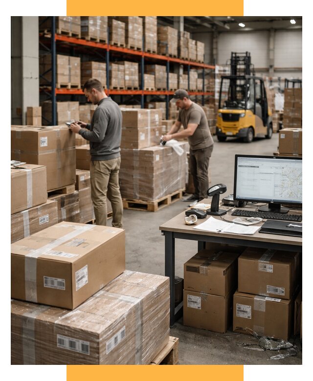 Склад консолидации в Европе от 6676 р., услуги СетСервис-Хлм